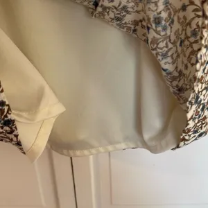 Jessica Simpson floral puff sleeve tie bust mini dress small thumbnail 5
