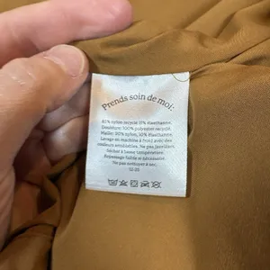 Halfdays Tan Nan Field‎ Jacket Sz XS Women's Nylon Blend Lightweight UPF 50 $145 thumbnail 5