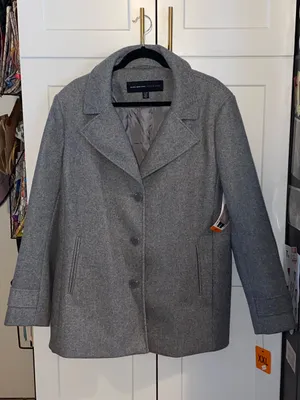 Marc New York Andrew 3-Button Classic Peacoat Wide Notch Collar Fall plus size thumbnail 6