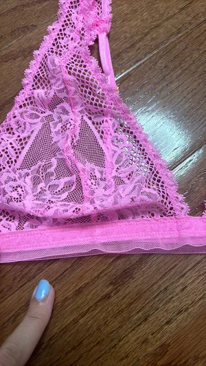 Free People Care FP Reya Lace Bralette - pink thumbnail 4