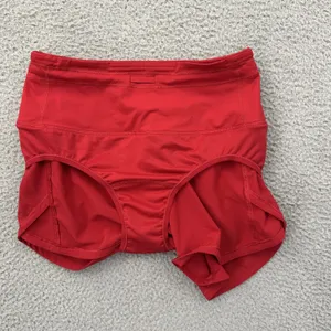 Lululemon Speed Up Shorts High Rise 4" Dark Red Athletic Athleisure Women's 2 thumbnail 3