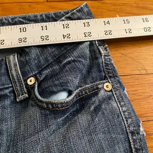 7 For All Mankind Blue Flared Jeans thumbnail 3