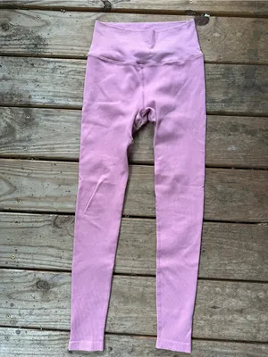 Spiritual Gangster Love Sculpt leggings light pink ribbed xs/ small thumbnail 2