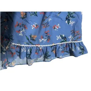 The Fifth Label High Rise Skyward Blue Floral Shorts Sz L Boho Resort Chic Coast thumbnail 3