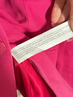 Zara Hot Pink Collarless Single-Button Blazer- made in Spain thumbnail 6