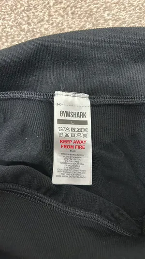 Black Gymshark Booty Lift Biker Shorts thumbnail 3