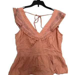 Old Navy pink summer tank blouse size S‎ thumbnail 1