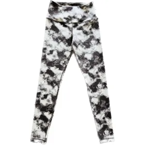 Tan + Lines Temescal Cny Leggings in Cocoa Clouds Yoga‎ S Small Tye Die thumbnail 4