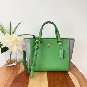 NWT Coach Alice Satchel Bag In Colorblock‎ thumbnail 2