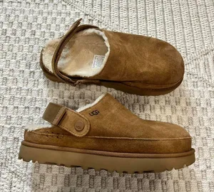 UGG Goldenstar Cozy Clog in Chestnut thumbnail 1