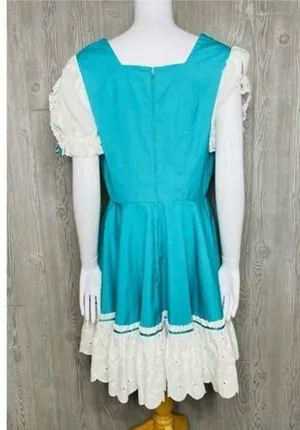 Unique handmade Florida dress clogging dance costume dress ruffle flare thumbnail 7