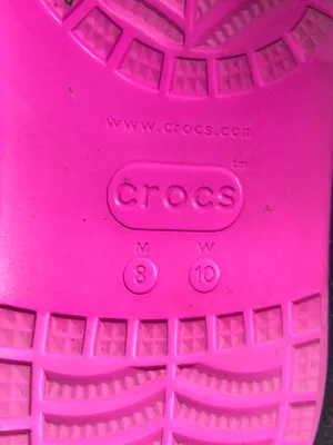 Crocs Classic Crush Slip On Clogs in Fuschia Hot Pink Size 10 thumbnail 8