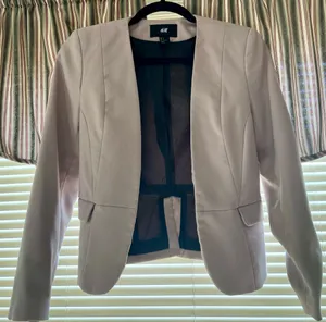 H&M Dusty Pink Blazer thumbnail 1