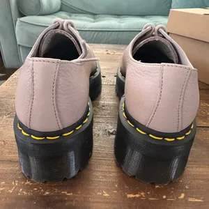 NEW! Dr. Martens Quad II Platform Derby in Vintage Taupe thumbnail 6
