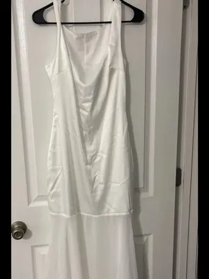 White maxi dress Size M thumbnail 3