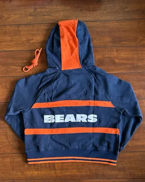National Football League Team Apparel Bears Official Zip-up Hoodie thumbnail 3