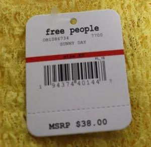 Free People NWT Sunrise To Sunset Bralette Size XS thumbnail 3