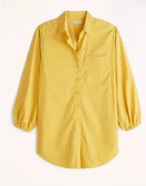 Abercrombie Oversized Shirt Dress thumbnail 1