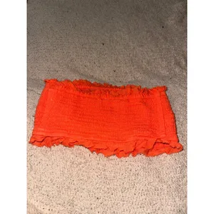 Free people orange bralette thumbnail 3