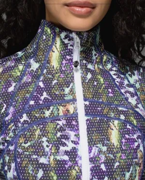Lululemon Define Jacket in Floral Sport White Multi 8 thumbnail 4
