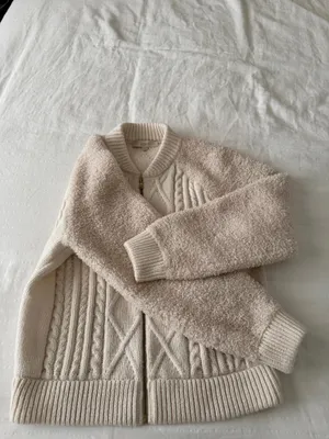 Loft Bomber Sweater Jacket thumbnail 4