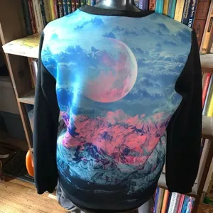 Gestuz mountain techno rave Nordstroms S cozy sweatshirt thumbnail 2