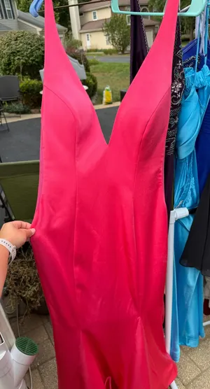 Jovani Prom Dress Pink Fuchsia thumbnail 1
