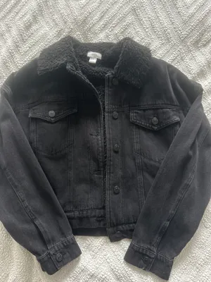 Forever 21 Fleece Denim Jacket thumbnail 1