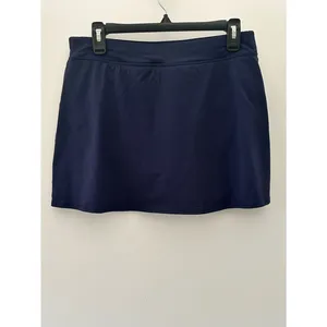 Lands End Tummy Control Swim Skirt Size 8 Navy thumbnail 3