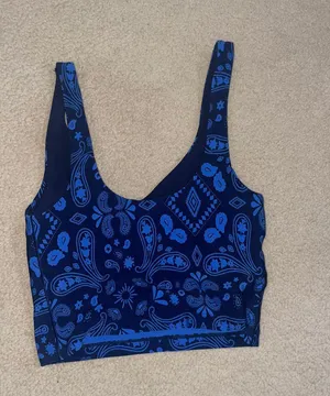Aerie OFFLINE By Real Me Low Key Longline Sports Bra thumbnail 3