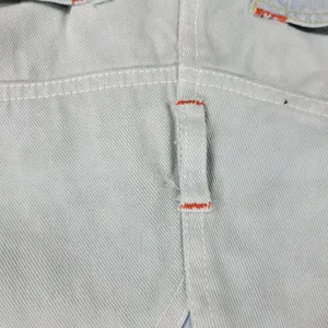 No Excuses Womens Overalls Cut Off Shorts S Blue Light‎ Wash Denim thumbnail 8