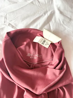 Aerie By Offline Brick Stone Real Me Crossover 7/8 Leggings Size XS Short thumbnail 4