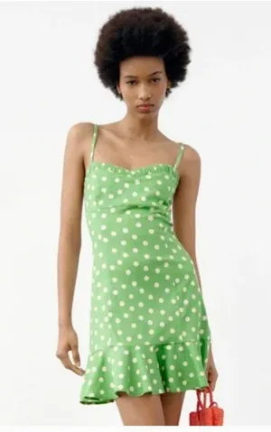Zara Polka Dot print Dress thumbnail 5