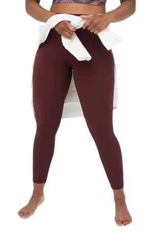 Offline By Aerie Burgundy Real Me High Waisted Leggings Size M thumbnail 1