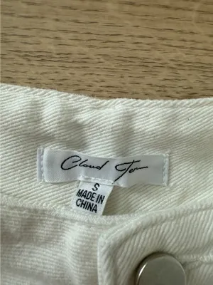 Cloud Ten Boutique White Jeans thumbnail 4
