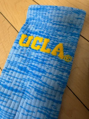 Set of 2 UCLA Collegiate College Bruins Crew Socks NWOT Size Medium thumbnail 6