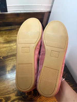 Time And Tru Pink Suede Loafers Size 10 thumbnail 5