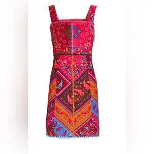 FARM Rio Colorful Bandana Midi Dress thumbnail 2