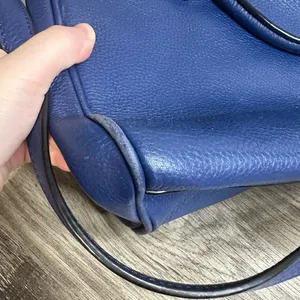 Kate Spade Women’s Blue Mulberry Street Pebbled Leather Bag thumbnail 5