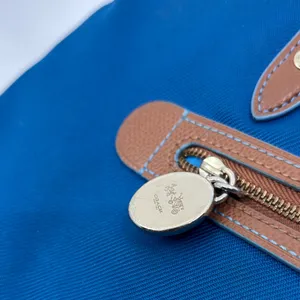 Coach Blue and Tan Tote Bag thumbnail 4