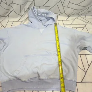 American Eagle Nirvana Hoodie XS Blue‎ Graphic Band Sweatshirt Lived-In thumbnail 7