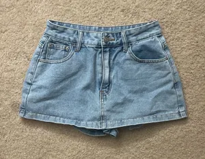 jean mini skirt Blue Size M thumbnail 1