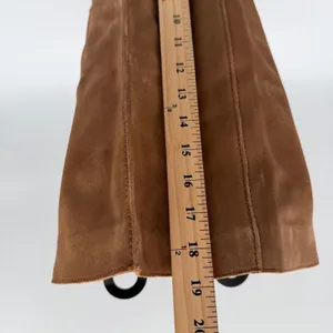 Free People Western Sway Low Slouch Tan Suede Leather Pull On Boot EU 38 US 8 thumbnail 5