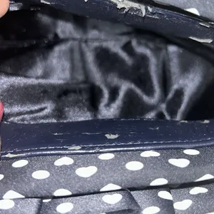 Express Heart Shape Polka Dot Clutch thumbnail 6