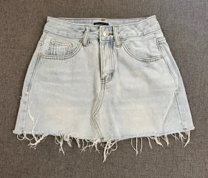White Fox Boutique Denim Skirt thumbnail 1