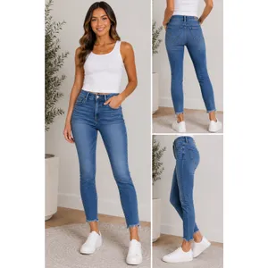 Mother Women's High Waisted Looker Ankle Fray Jeans 26 Lure Me In Skinny thumbnail 2