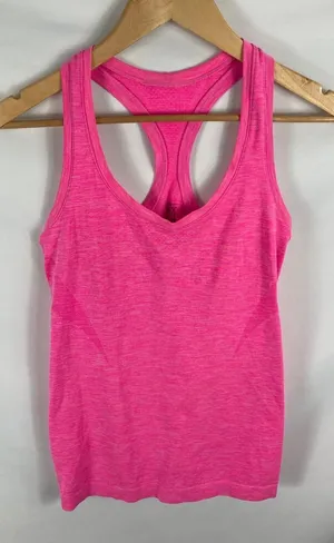 Victorias Secret Sport VSX Pink Racerback Fitted Activewear Tank Size Medium thumbnail 1