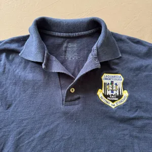 Jerzees Laguardia Community College Preppy Polo Shirt thumbnail 5