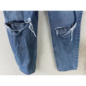 Reformation Julia High Rise Cigarette Jeans Size 27 Distressed Savu Wash Ankle thumbnail 5