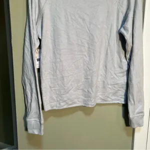 Volcom Women's Size Small Lil Crewneck Sweatshirt Light Gray True To This Cotton thumbnail 8